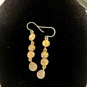 Elegant Sterling Silver Dangle Earrings